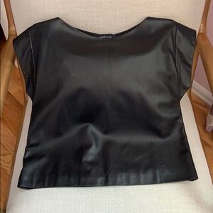 Derek Lam leather shirt